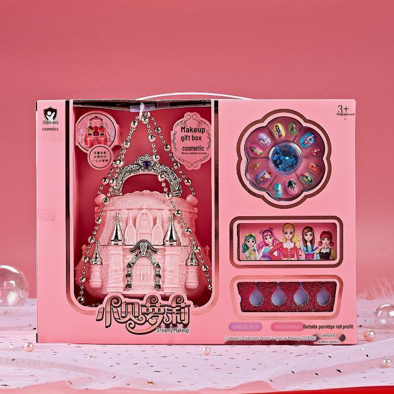 Kids' Makeup Set: Lipstick Toy for Girls Aged 3-6 – Pretend Play Kit