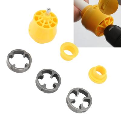 Yellow Thread Maker Tool Precision Electric Drill Pipe Tap Die Set  Professional Plumbing