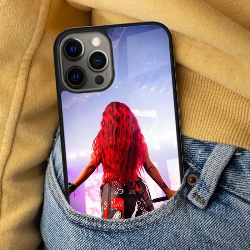 Hot KAROL G Soft Phone Case for iPhone 17 Air 16e Pro Max 15 Pro 13 14 Plus 11 12 MagSafe Magnetic Coque
