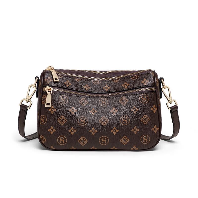 Aegean Style Bedruckte Crossbody-Umhängetasche