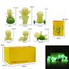 5 Styles Luminous Green Dolls Mysterious Box Figures Phone Accessory Doll Collection Birthday Christma Gift Bedroom Decoration