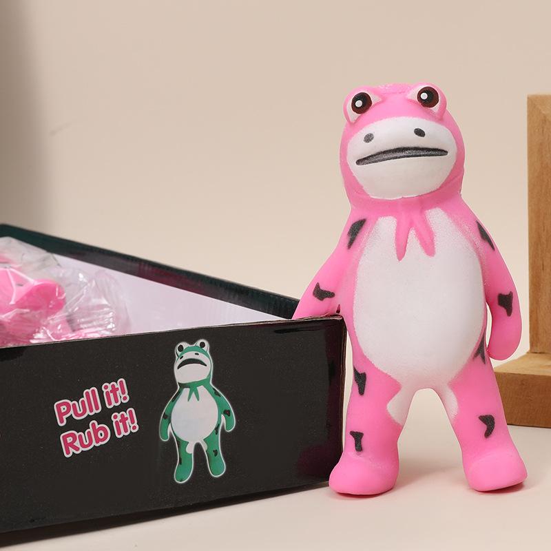 

Антистрессовая игрушка Лягушка Креативный декомпрессионный набор Песок Снятие стресса Ручной щипок Мультяшная игрушка Подарочный реквизит J55