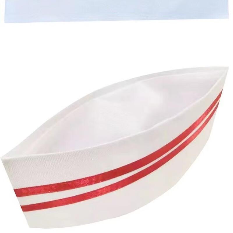 Chef s Double-Line Cloth Work Hat