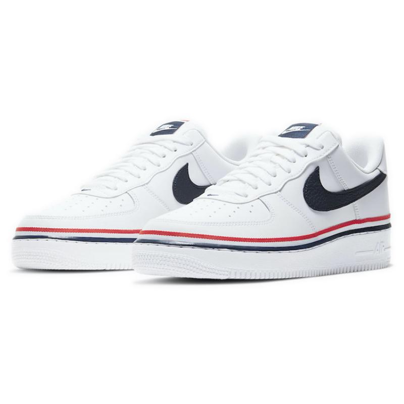 Nike Air Force 1 Low LV8 Ribbon White Blue Sneakers CJ1377-100