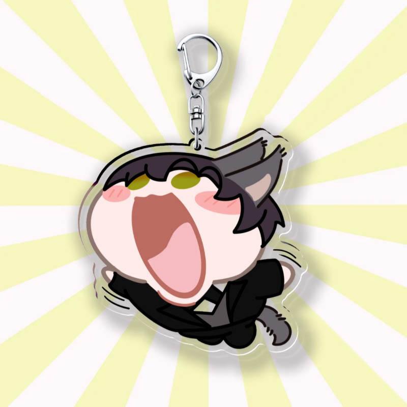 

Game Love And Deepspace Xavier Zayne Rafayel Sylus Caleb Cosplay Keychain Keyring Acrylic Pendant Key Chain Accessories Gift
