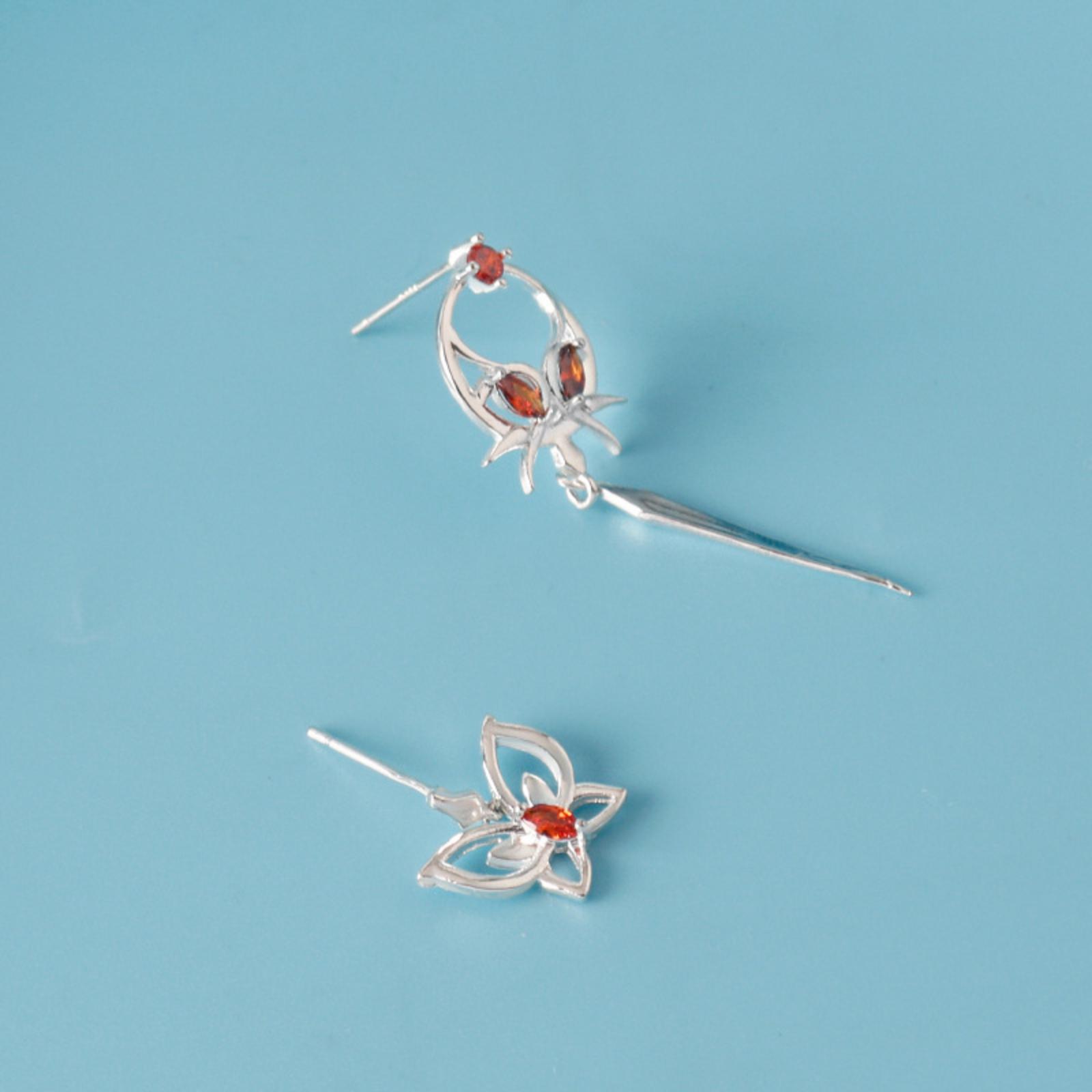 

Women s Earrings, Fashionable Asymmetrical Earrings One Size