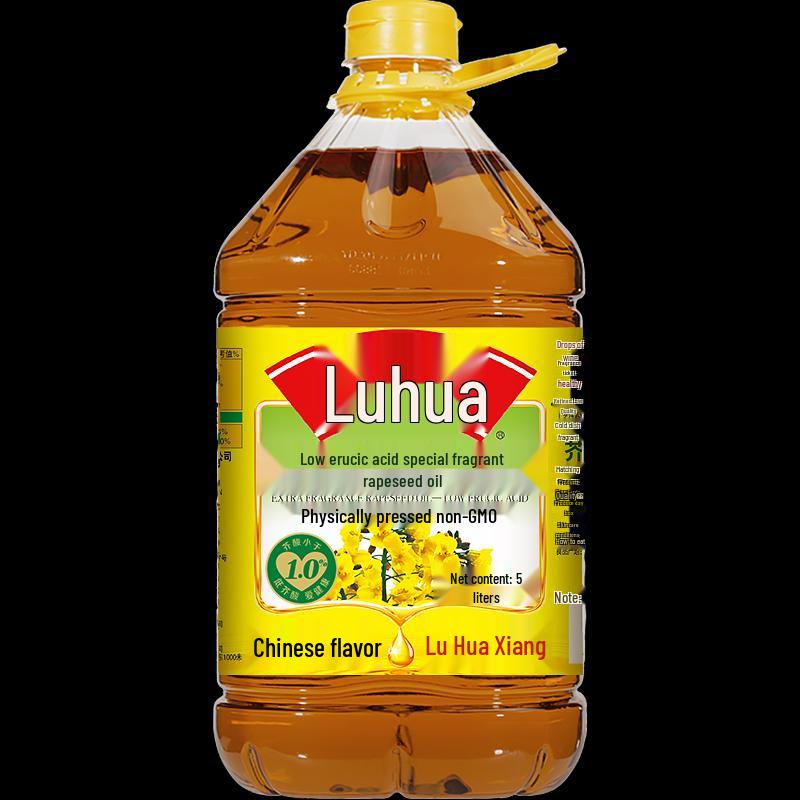 Vaseline Gentle Body Lotion 400ml & Luhua Rapeseed Oil 5L Bundle