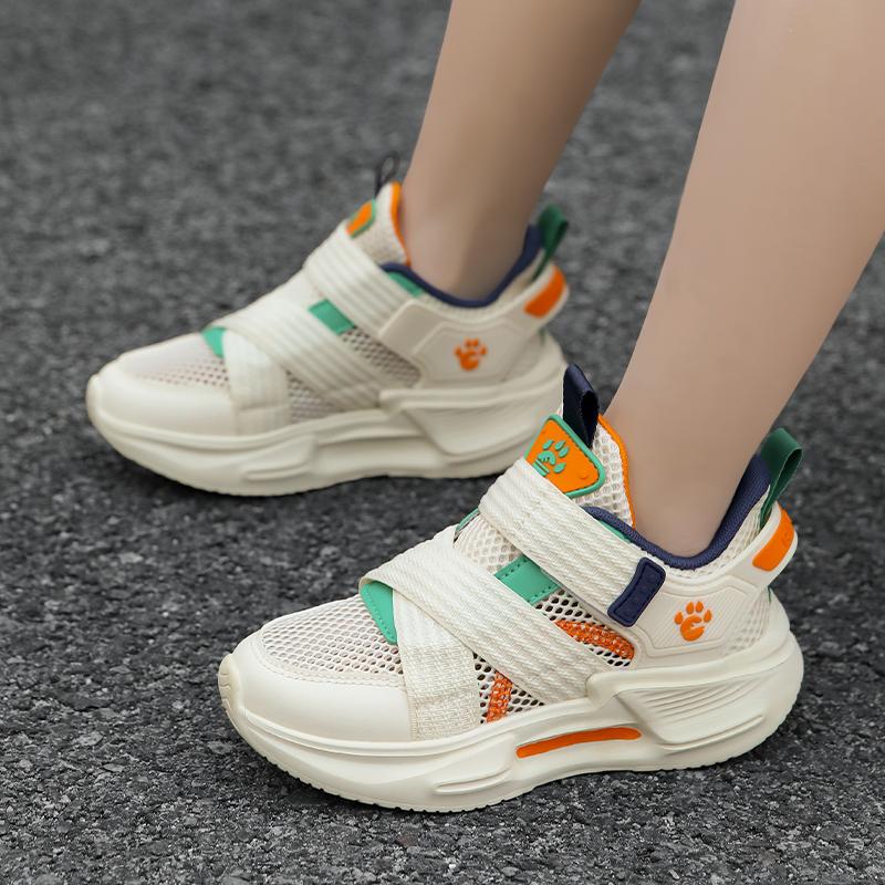 Summer Fashion Running Sneakers for Children Comfort Mesh Platform Kids Sneakers Boys Outdoor Athletic Shoes Trainers Teenager