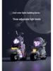 Mekensm M5-M6 Astronaut Train Building Blocks - Luminous Micro Particle Model for Students & Adults