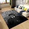 Tappeto Area Grande Peaky Blinders Tommy Shelby, Tappeto per Soggiorno Camera da Letto Divano Zerbino Decorazione, Tappetino Antiscivolo per Cucina