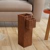 Handcrafted Umbrella Holder with Basket for Entryway And Hallway Storage