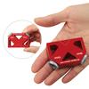 45° Angle Hole Drill Guide or W/ Drill Bit Set, Pocket Hole Jig Woodworking Inclined Hole Fixture Aluminum Positioner Joint Tool