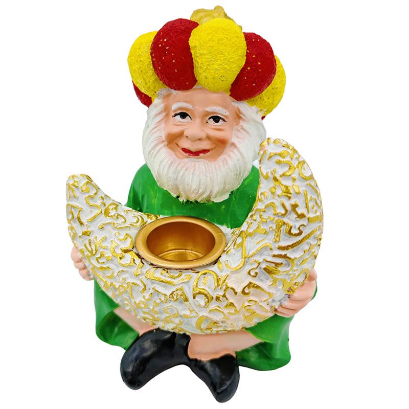 Neoclassical Aladdin's Lamp Resin Crafts – Middle Eastern Style Ornaments