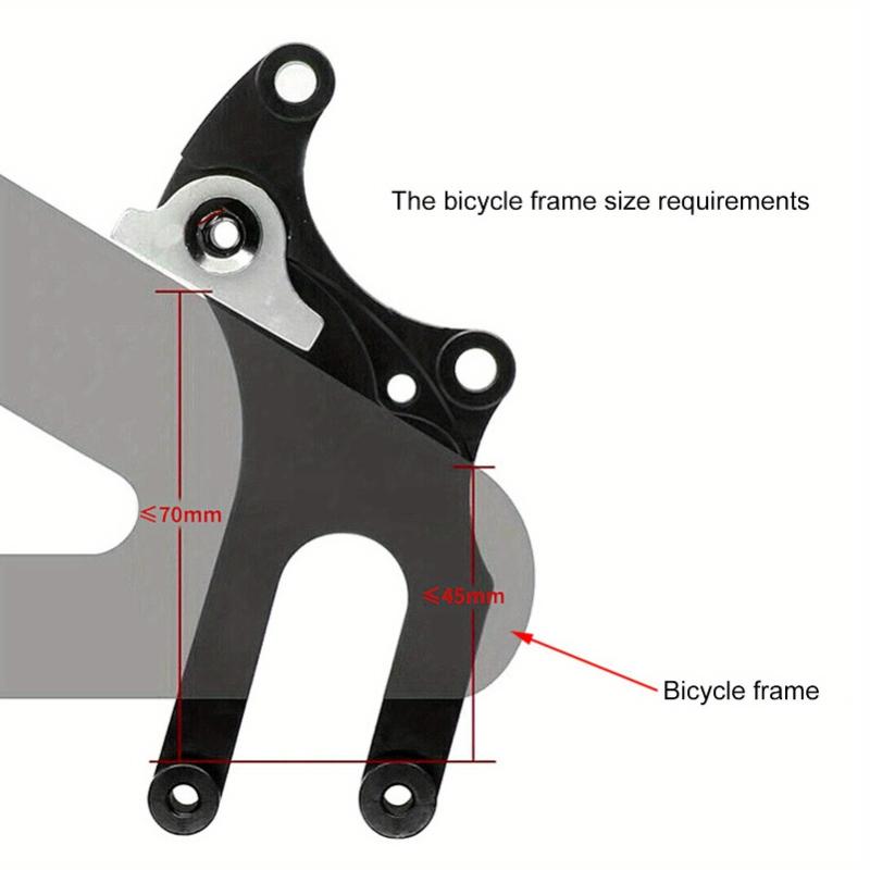 New MIXIM Bike Brake Adapter Aluminum Alloy Fixed Seat Converter for Disc Brake Conversion High Performance Cycling Part