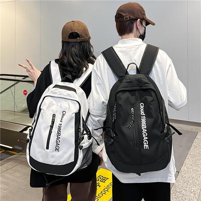 Tooling College Student Schoolbag Japanese Trendy Brand Backpack Simple Couple Large Capacity Backpack Leisure Travel Backpack