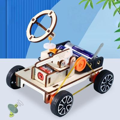 DIY Schlachtfeld Radar Fahrzeugmodelle Kinder Wissenschaftsprojekt Experimentelles Neuheitsmodell Mode Wissenschaft Lern SETM Puzzle Spielzeug