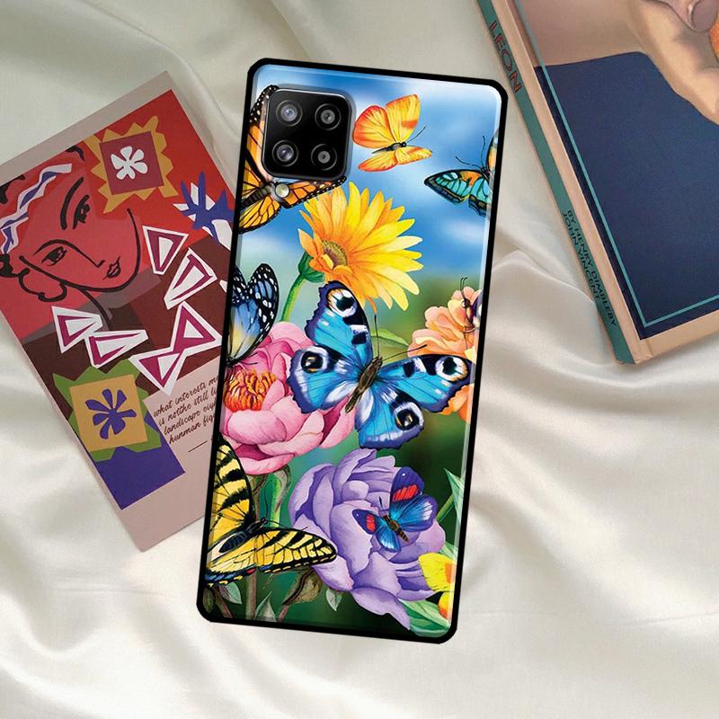Butterfly Case For Samsung Galaxy A56 A36 A06 A13 A53 A32 A12 A22 A52 A35 A26 A16 A55 A15 A54 A34 A14