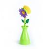 Vase Shape Flower Long Handle Wash Pot Brush Kitchen Dish Sink Hearth Cleaning Tool Bathroom Removable Shape Brush Washing Tools