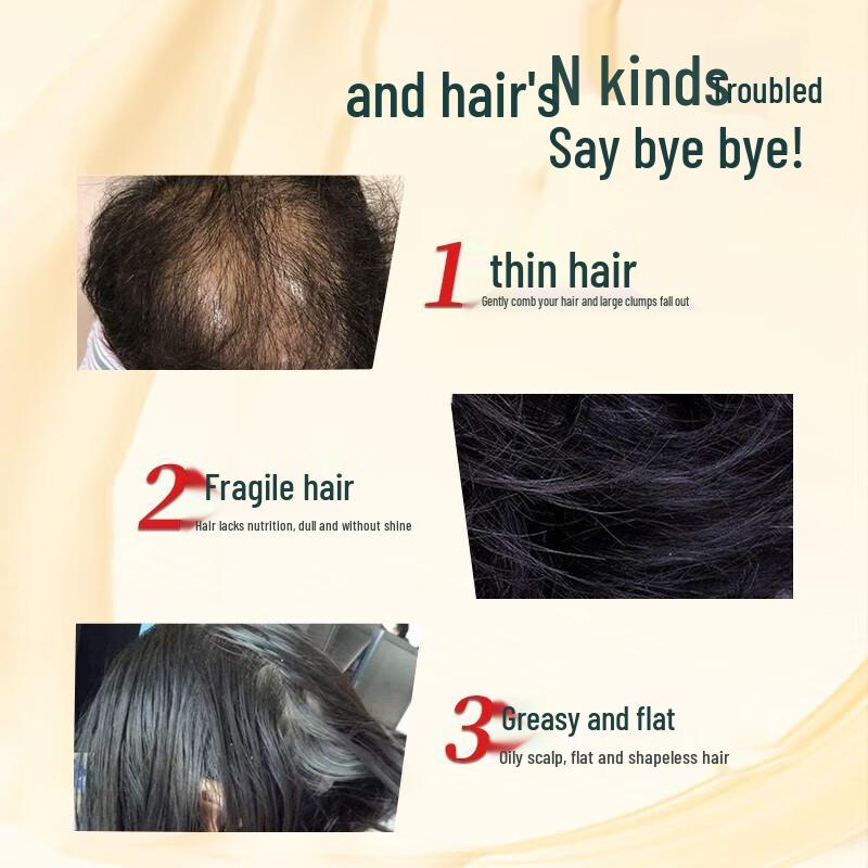 Fenghua Silicone-Free Ginger Shampoo & Wheat Conditioner Set