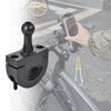 Universal Bike Phone Holder Base 17mm Ball Head Adjustable Viewing Angles Easy Carry Strong Plastic Design for Travel