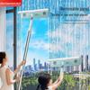 Double-Sided Universal Glass Wiper & Squeegee for High-Rise Windows