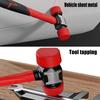 Non-Slip Grip Rubber Mallet Solid Rubber Head Installation Mallet  Floor Tile Installation