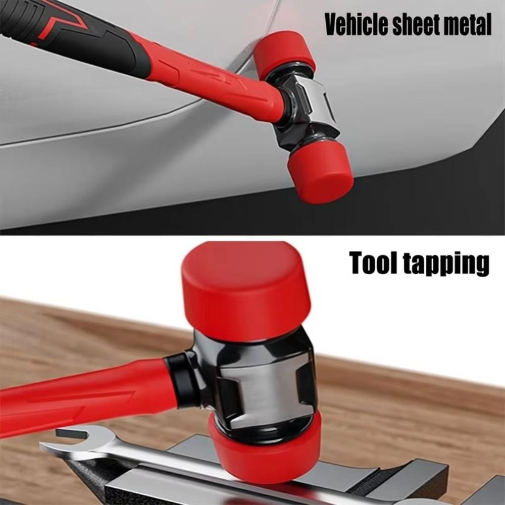 Non-Slip Grip Rubber Mallet Solid Rubber Head Installation Mallet Floor Tile Installation