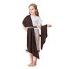 Kids Greek Mythology Costume Roman Toga Dress Halloween Party Role Play Performance Unisex Child