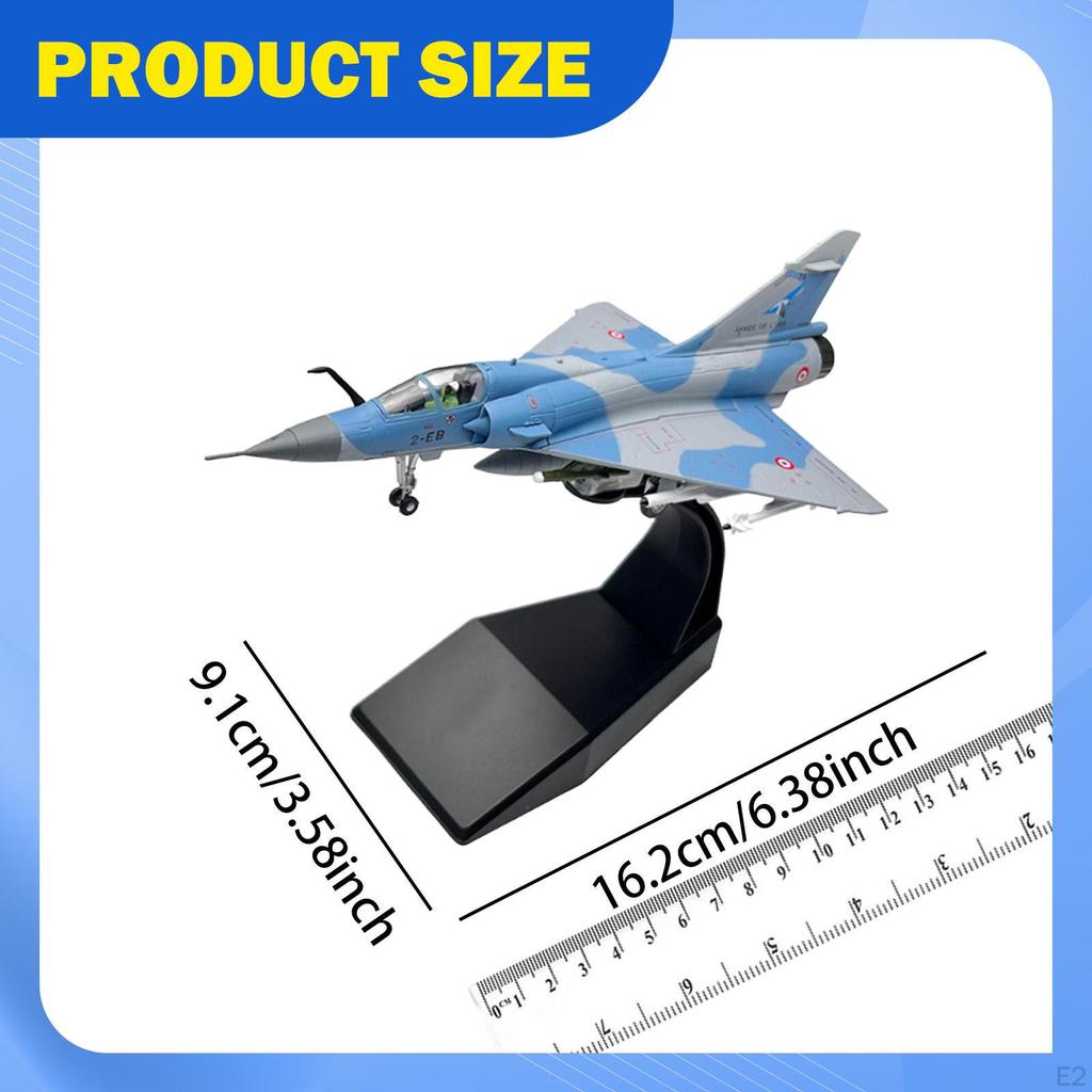 1/100 Fighter Alloy Aircraft Model Diecast Education with Display Base Plane