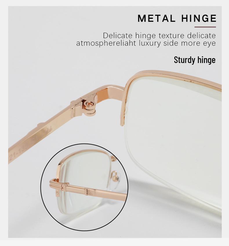 High-Definition Anti-Blue Light Bifocal Folding Reading Glasses for Elderly - Portable and Anti-Fatigue