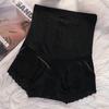 Ice Silk High Waist Seamless Belly Contracting and Hip Lifting Underwear Women's Cotton Postpartum Belly Trimming Small Belly St