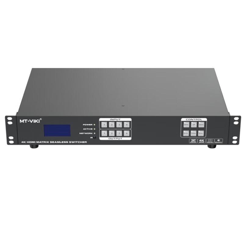 MT-viki 4K 4x4 HDMI Matrix Switcher with Seamless Switching & Splicing