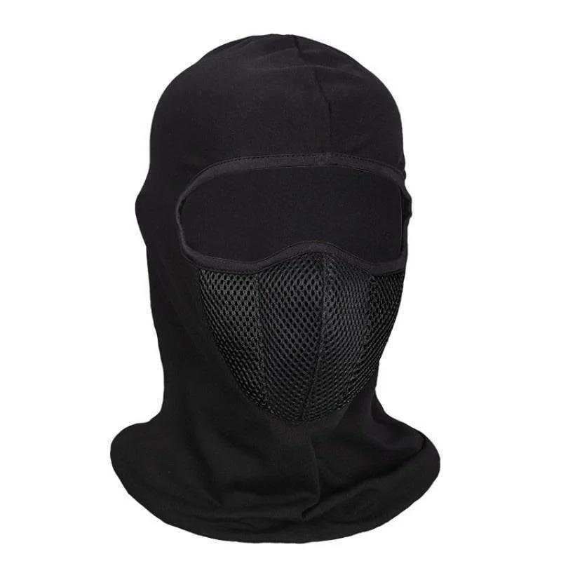 Headgear Full Face Mask Outdoor Windproof Full Face Neck Ninja Headgear Hat Ice Silk Sunscreen Cycling Hat Masks