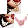 Fashion European Style Necklace With Gemstone Embellishments For Women Gift