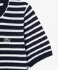 LACOSTE Women'S Boucle Striped Short Sleeve Sweater Af251E-56G 166