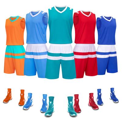 חליפת תלבושת כדורסל למבוגרים לתלמידים ותלמידות, תלבושת אימון ספורט תלבושות לילדים
