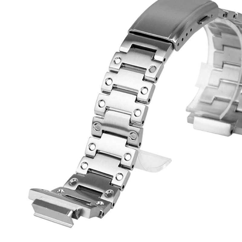 Stainless Steel Replacement Case & Band for Casio G-Shock DW-5600/GW-M5610 Men's Watch