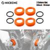 NICECNC Для 2024 2023 KTM EXC 300 EXCF 350 450 SX 125 SXF 450 Husqvarna TE 300 FE 450 Комплект захисних ковпачків підшипників переднього заднього колеса
