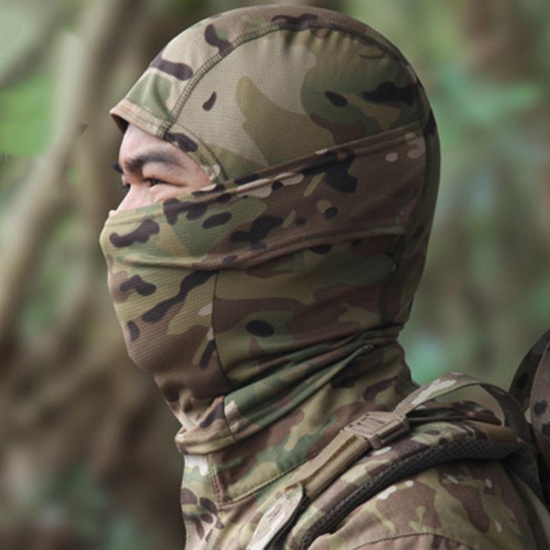 Buy Outdoor Face Mask Camouflage Military Army Headgear Balaclava