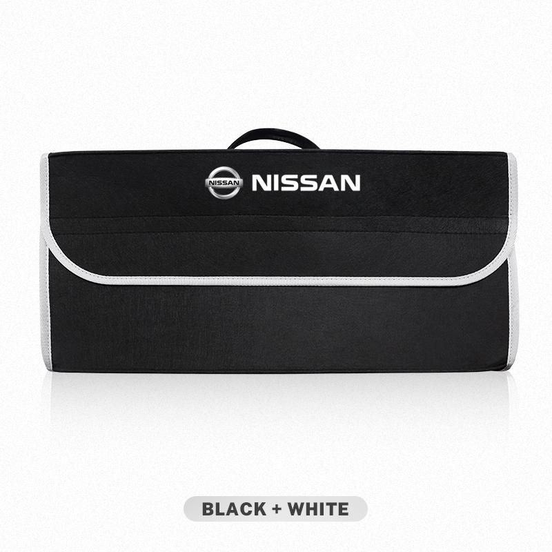 BXKKRP1 Large Capacity Storage Box Car Trunk Organizer Bag For Nissan Qashqai J11 Sylphy N7 Teana Note Navara Juke Patrol Leaf Tiida GTR