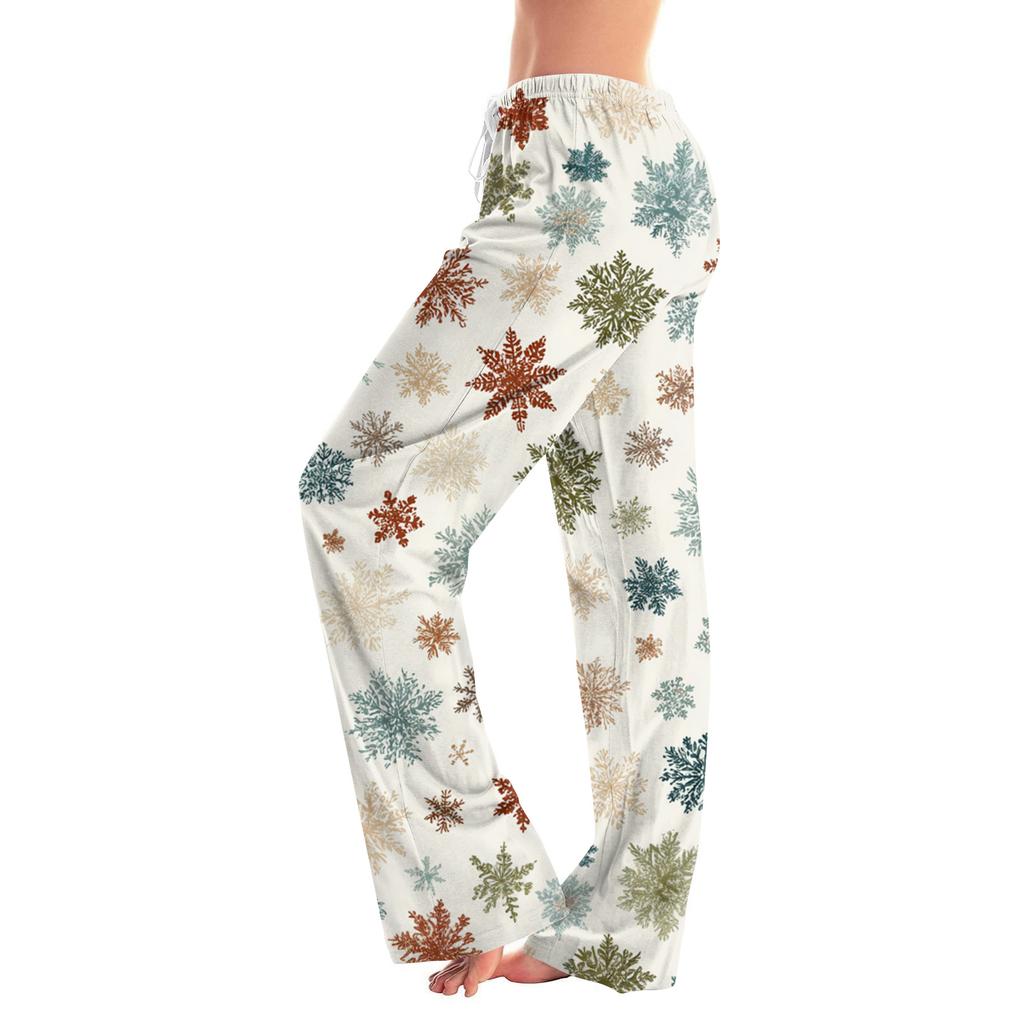 Women's Fashion Loose Casual  Printed Casual Pants
