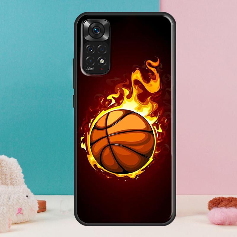 Basketball Sport Hülle Für Xiaomi Redmi Note 13 Pro 14 12 11 9 10 9S 10S 11S 12S Redmi 14C 13C 10C 12C Abdeckung
