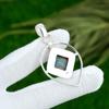 Birthday Gift For Her Natural Rainbow Calsilica Gemstone Pendant 925 Silver