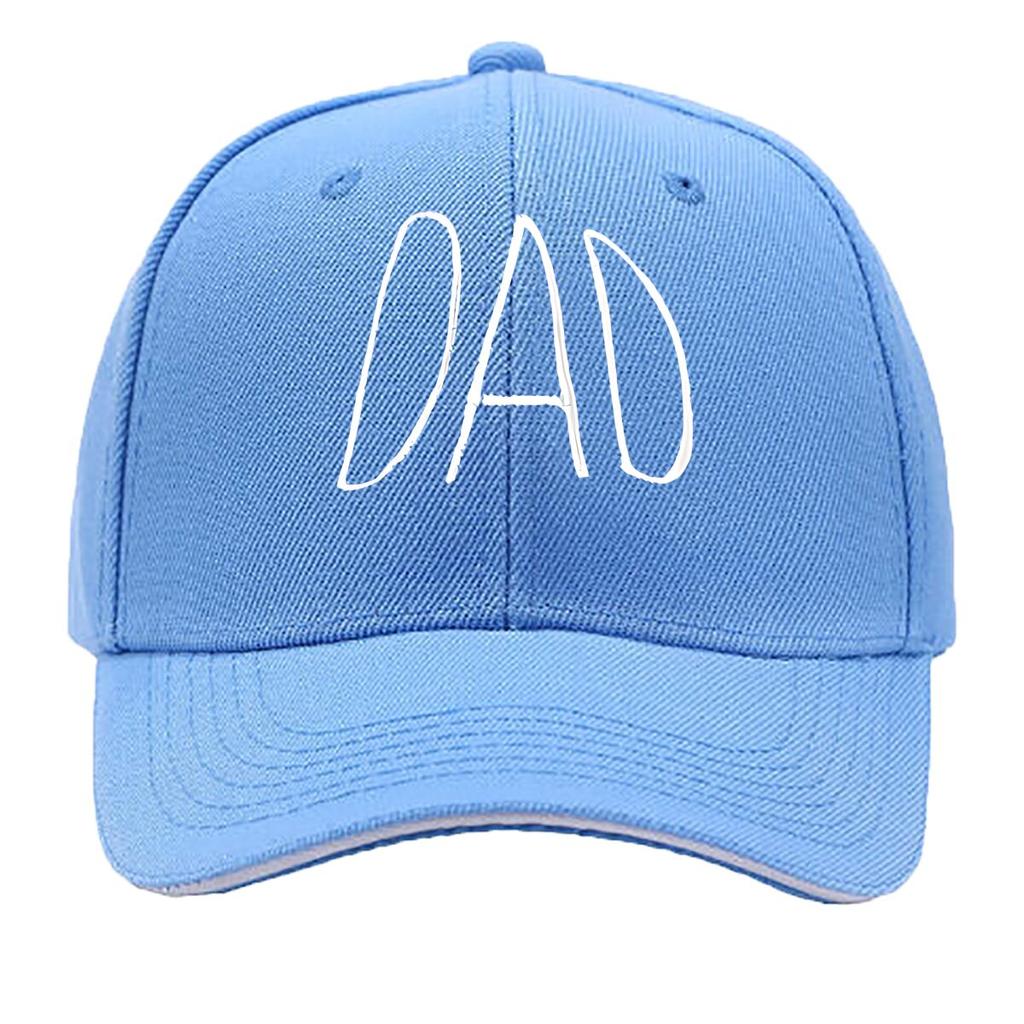 Dad Adjustable Baseball Cap Retro Look Sports Hat with Curved Visor for Fishing HipHop Style Sandwich Baseball Cap