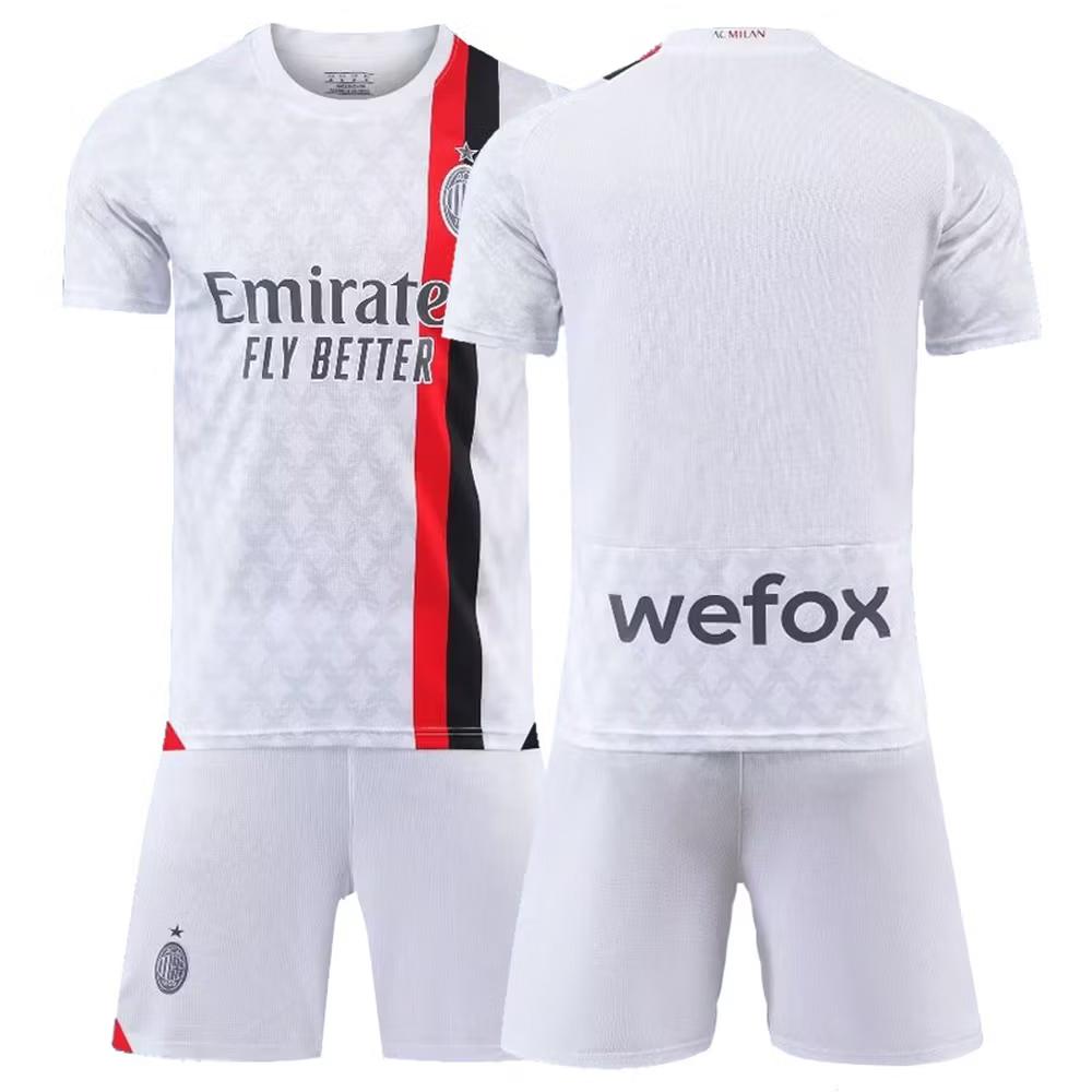 2023-2024 AC Milan Away White Jersey 16