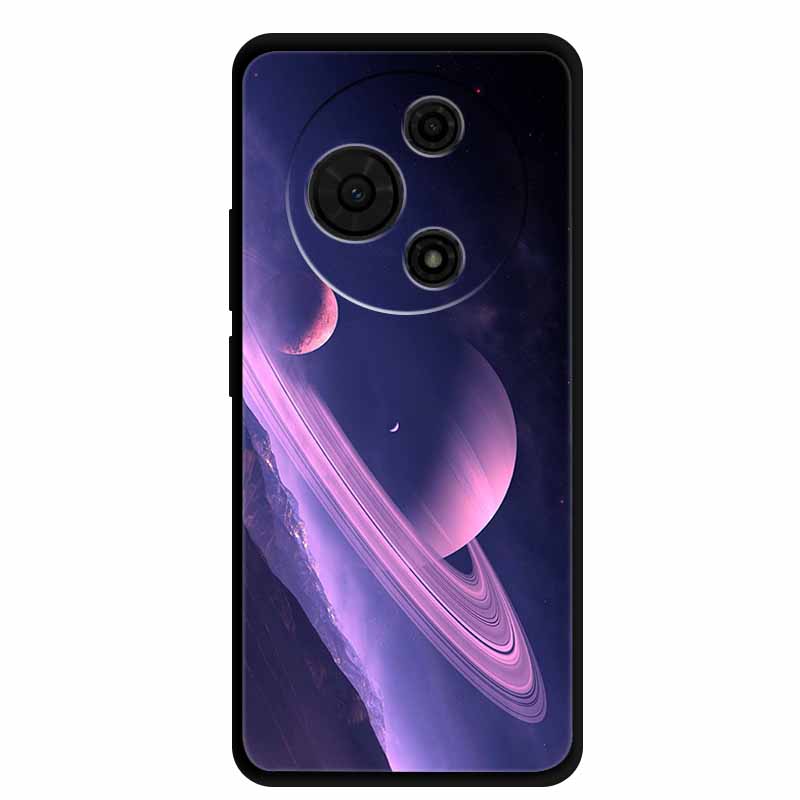 

Чохол Для TCL 605 Кольорові Квіти Чорний М який Силікон TPU Чохол для Телефона Для TCL 605 Захисний Корпус Бампер Funda Для TCL Військовий TCL 605