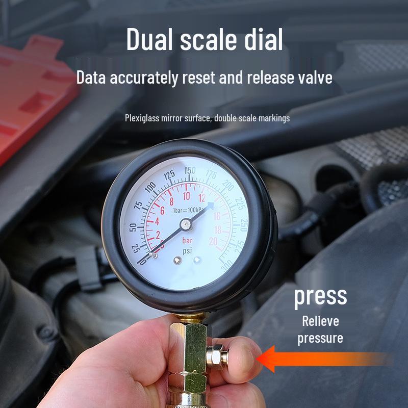 Motorcycle and Auto Engine Cylinder Pressure Detection Tool