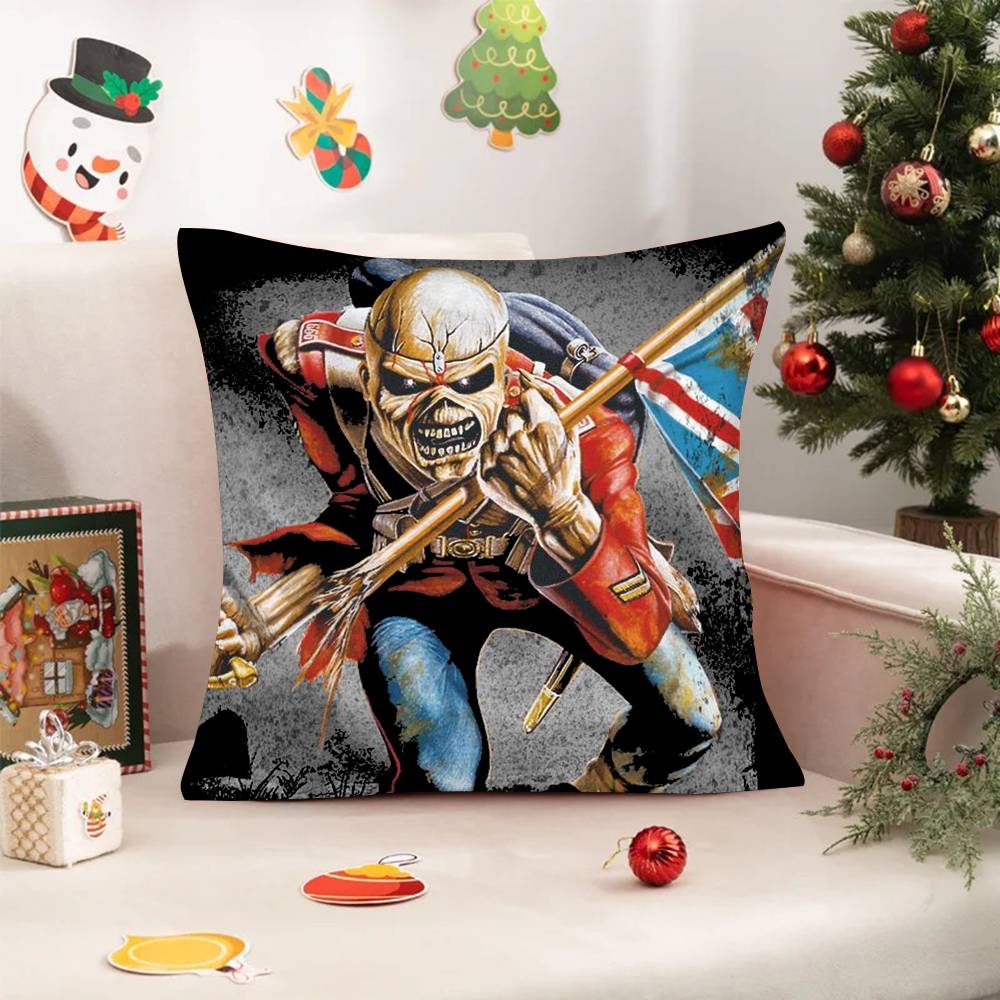Band I-Irons horror Maidens  Pillowcases cushion covers living room sofas home decor gifts