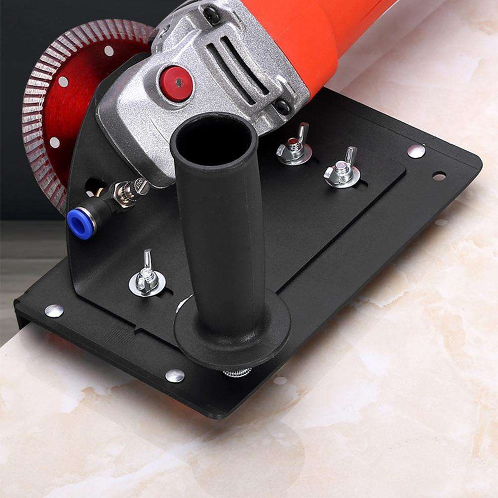 Angle Grinder Stand Corner Cutting Bracket Tile Cutter Tile Chamfering 45 Adjustable Tool Black Color Range Tool Degree N4O2