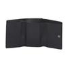 COACH Micro ogo Snap Cowhide Wallet Regular Women's Black Copper and Black Black copper and black
